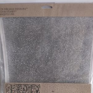 Iron Orchid Designs Decor Stamp CRAQUELURE Crackle IOD